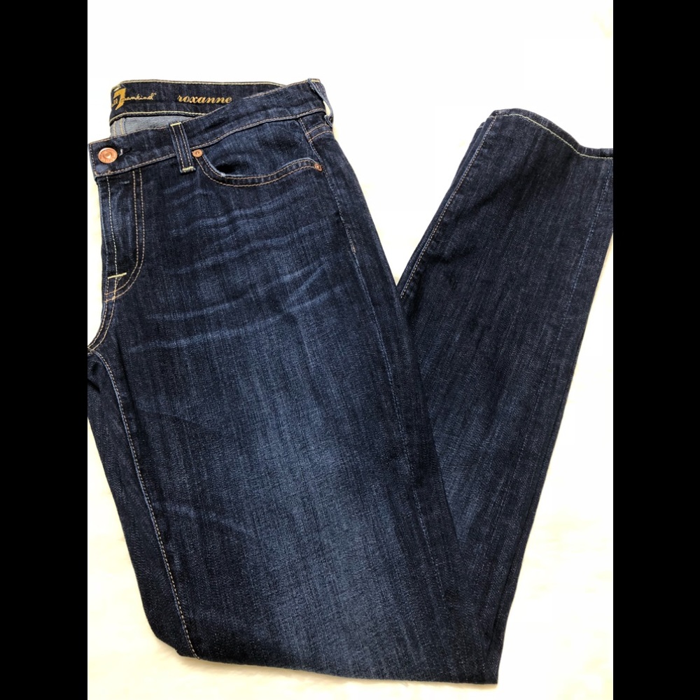 7 For All Mankind Roxanne Skinny Jeans Size 29